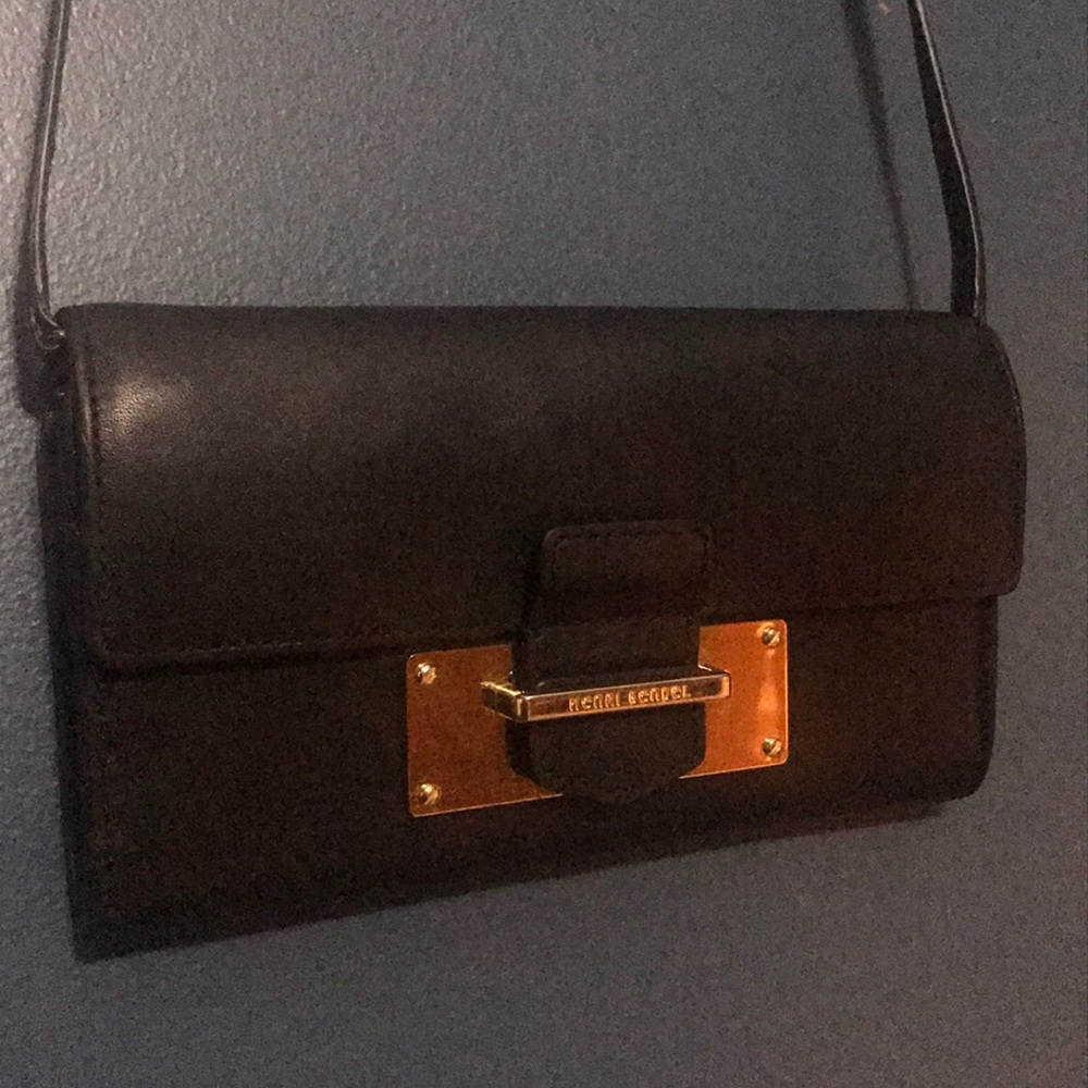 Henri Bendel Black Crossbody Purse